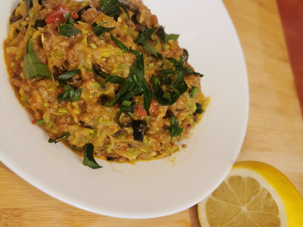 Taco cu taitei de&nbsp;dovlecel